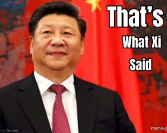 thats what xi said | image tagged in thats what xi said | made w/ Imgflip meme maker