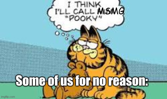 only real ones do this | MSMG; Some of us for no reason: | made w/ Imgflip meme maker