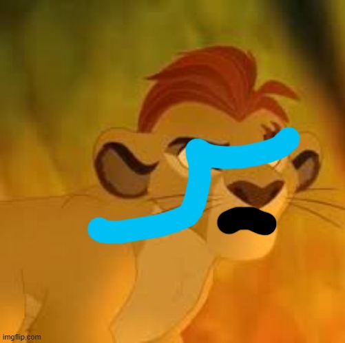 Kion crybaby | image tagged in kion crybaby | made w/ Imgflip meme maker