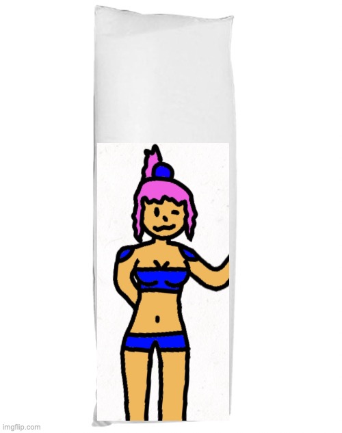anyone want one? | image tagged in blank body pillow | made w/ Imgflip meme maker
