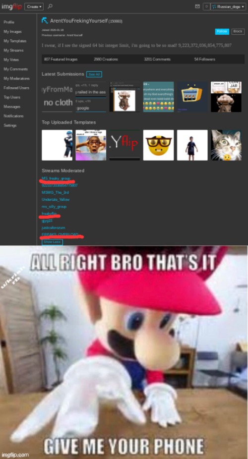 useful title here | image tagged in alright bro that's it give me your phone,bruh moment,msmg,wtf | made w/ Imgflip meme maker