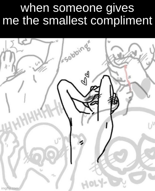.exe has stopped working | when someone gives me the smallest compliment | image tagged in really flustered person | made w/ Imgflip meme maker