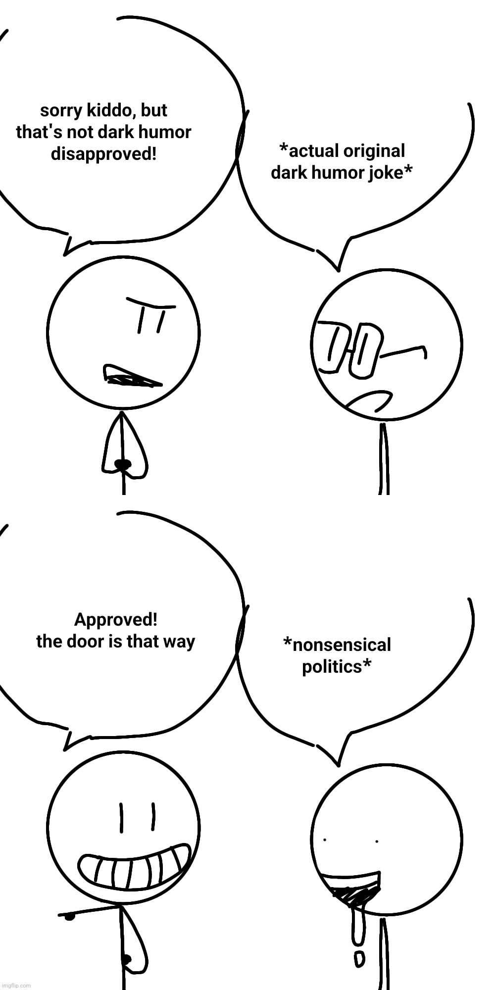 Dark humor stream lore (also yes ik asriel arkuumed it) | made w/ Imgflip meme maker