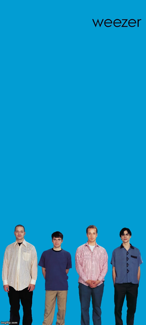 unusually long blue album | made w/ Imgflip meme maker