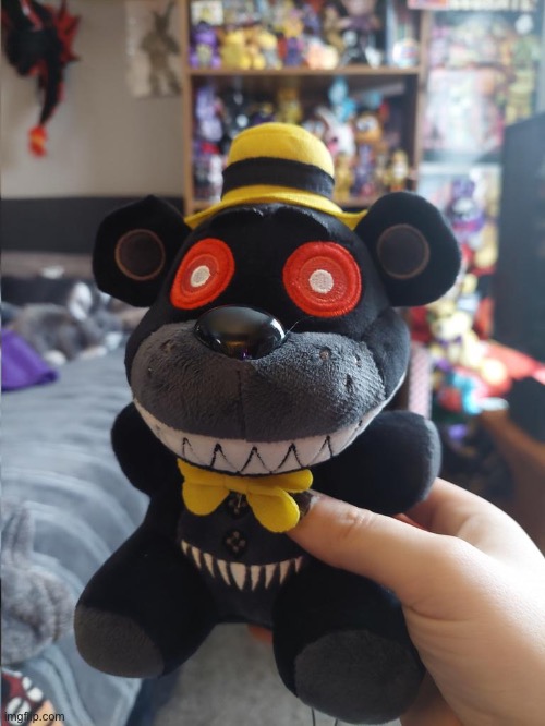 image tagged in nightmare plush 3 | made w/ Imgflip meme maker