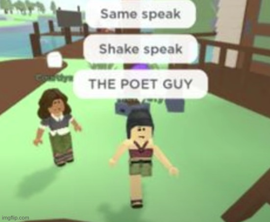 shake speak | made w/ Imgflip meme maker