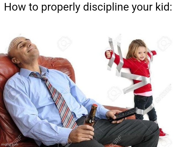 . | How to properly discipline your kid: | image tagged in pie charts | made w/ Imgflip meme maker