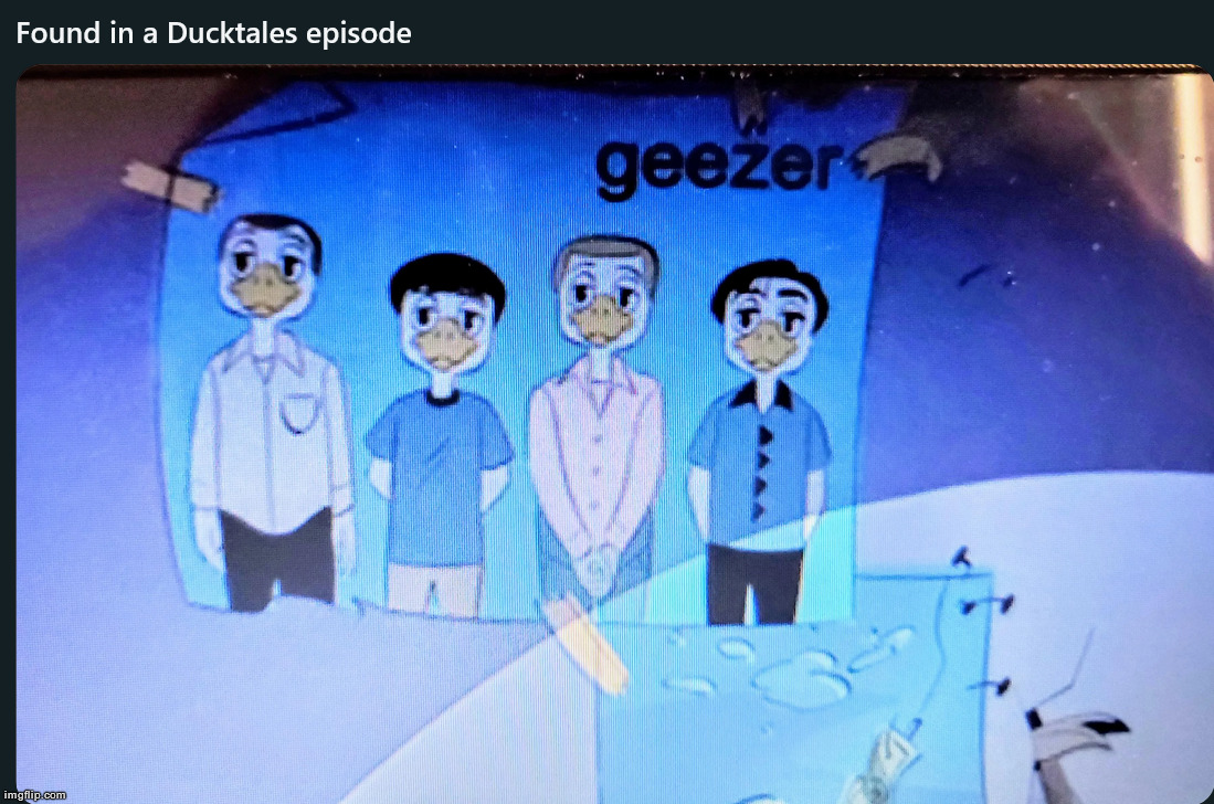 aaaaaaaaaaaand we're back to weezerposting | made w/ Imgflip meme maker