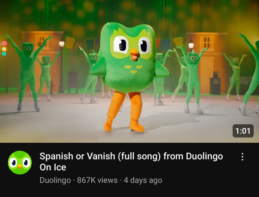 Duolingo death Blank Meme Template