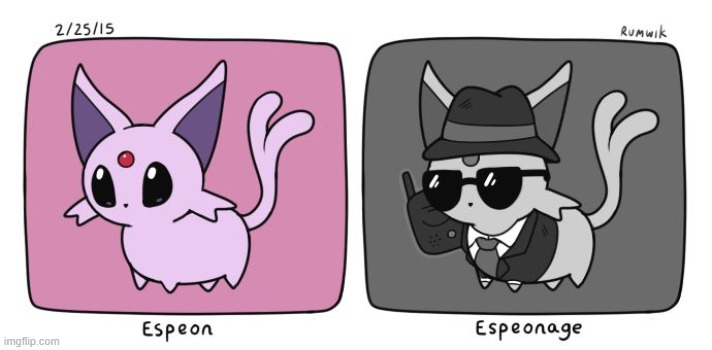 Alex do the sneaky | image tagged in espeon,alex | made w/ Imgflip meme maker