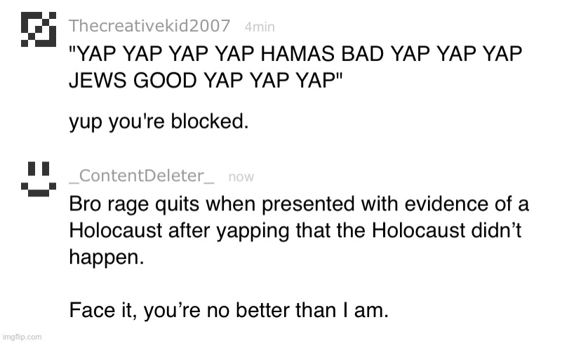 Bro, we both have been yapping for a whole fucking day | made w/ Imgflip meme maker