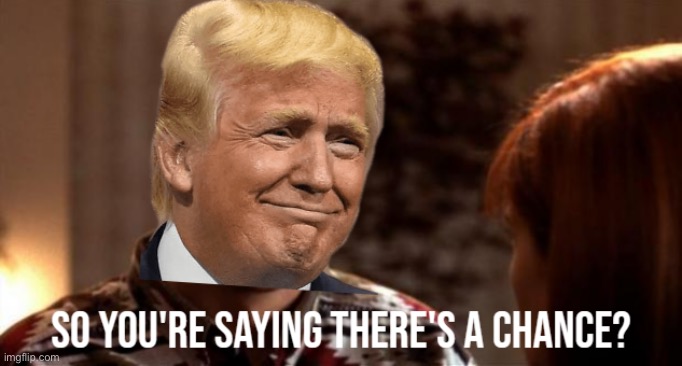 Donald Trump so you're saying there's a chance - Imgflip