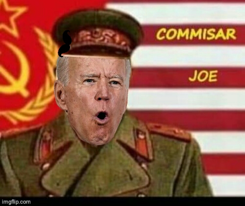 Commisar Joe communistb Blank Meme Template