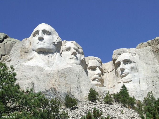 Mount Rushmore | image tagged in mount rushmore | made w/ Imgflip meme maker