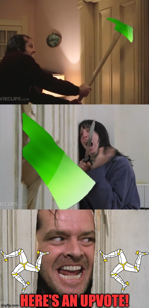 Here's An Upvote | image tagged in here's an upvote | made w/ Imgflip meme maker