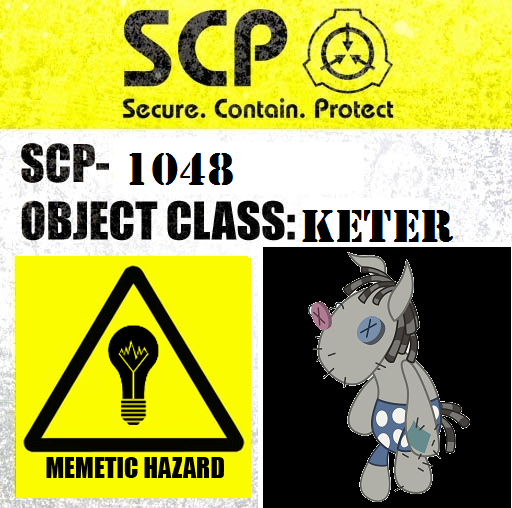 High Quality SCP-1048 Sign Blank Meme Template
