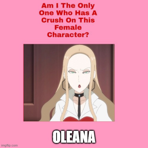 High Quality who loves oleana Blank Meme Template