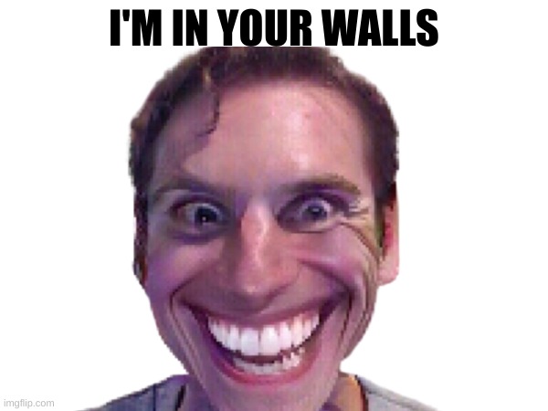 prof you have internet | I'M IN YOUR WALLS | image tagged in memes,i see you | made w/ Imgflip meme maker