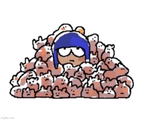 pile of creatures | image tagged in pile of cats | made w/ Imgflip meme maker