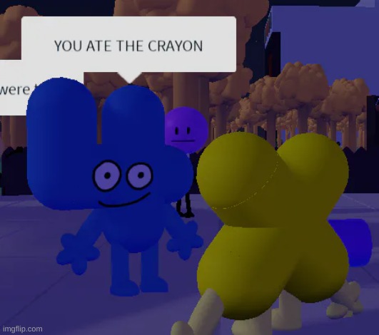 cursed BFDI photo (not mine) | image tagged in bfdi,cursed image,roblox,four,x,idk | made w/ Imgflip meme maker