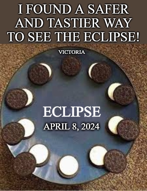 ELCLIPSE | APRIL 8, 2024 | image tagged in imgflip | made w/ Imgflip meme maker
