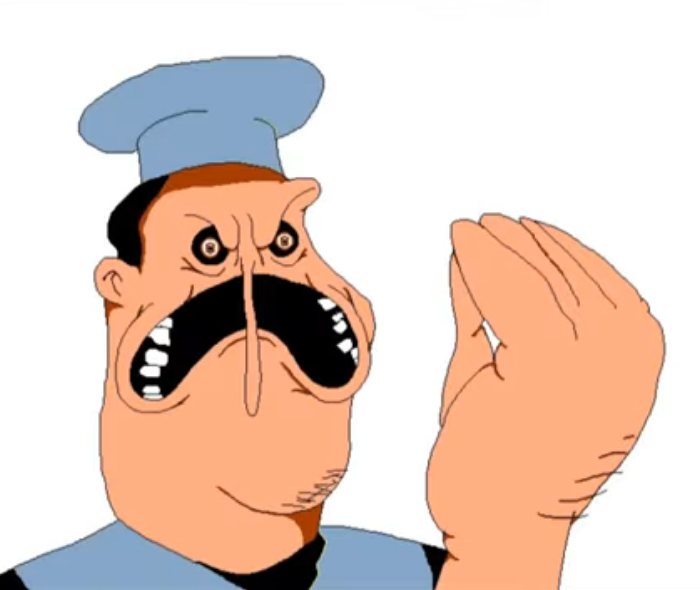 High Quality pissed off greg Blank Meme Template