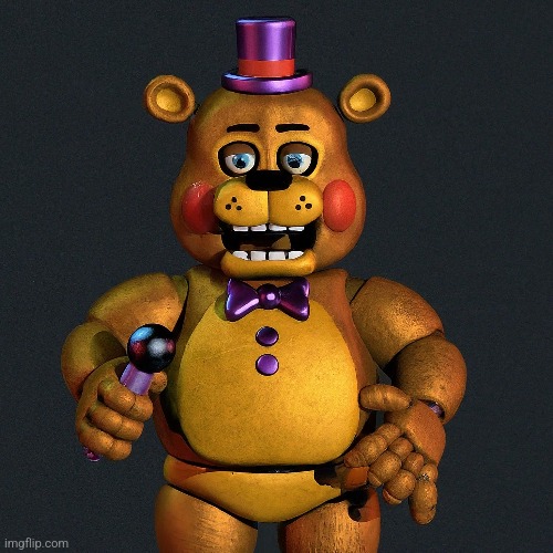 Toy Fredbear By AI | made w/ Imgflip meme maker