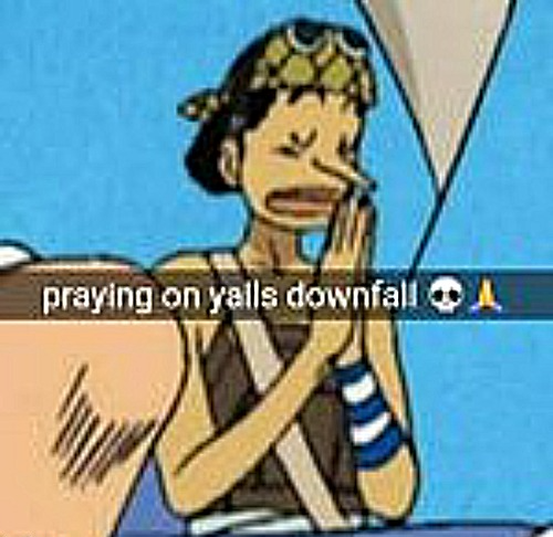 High Quality Praying on yalls downfall Blank Meme Template