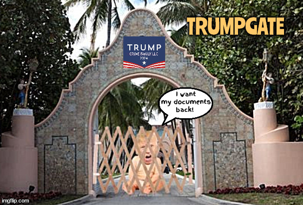 Locked him up! | image tagged in maga jail,crybaby,trumpgate,trump crime family,mar-a-lago,lock him up | made w/ Imgflip meme maker