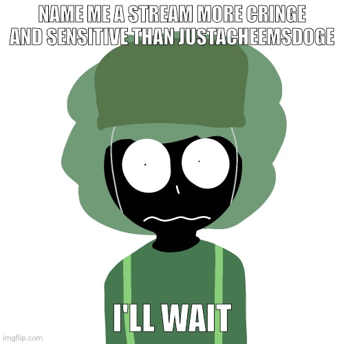 Ermmm....what the ben !! 2 | NAME ME A STREAM MORE CRINGE AND SENSITIVE THAN JUSTACHEEMSDOGE; I'LL WAIT | image tagged in ermmm what the ben 2 | made w/ Imgflip meme maker