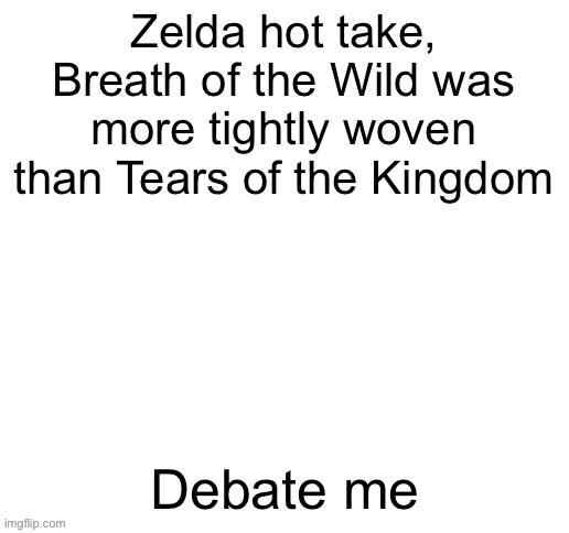 Already posted in gaming stream, wanted to see y’all’s opinions | made w/ Imgflip meme maker