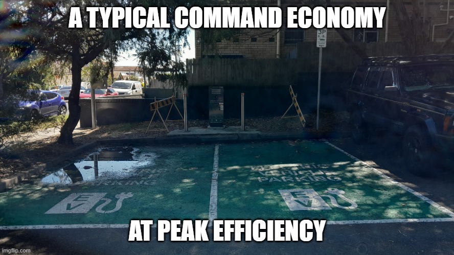 Typical Command Economy At Peak Efficiency | A TYPICAL COMMAND ECONOMY; AT PEAK EFFICIENCY | image tagged in common sense | made w/ Imgflip meme maker