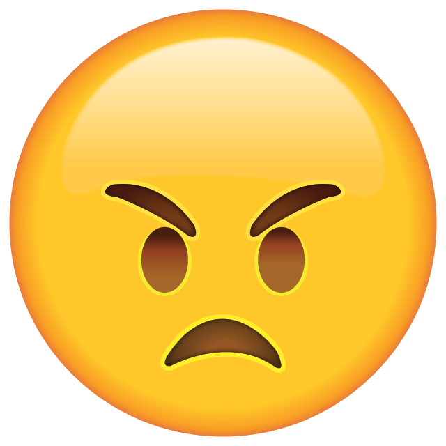 unhappy emoji Blank Meme Template