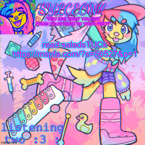 THIS IS SYLCEON SPEAKJIN AND UR LISTENIN 2 4LUNG!! | read saladsTUCk https://mspfa.com/?s=56527&p=1 | image tagged in this is sylceon speakjin and ur listenin 2 4lung | made w/ Imgflip meme maker