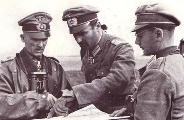 german officers Blank Meme Template