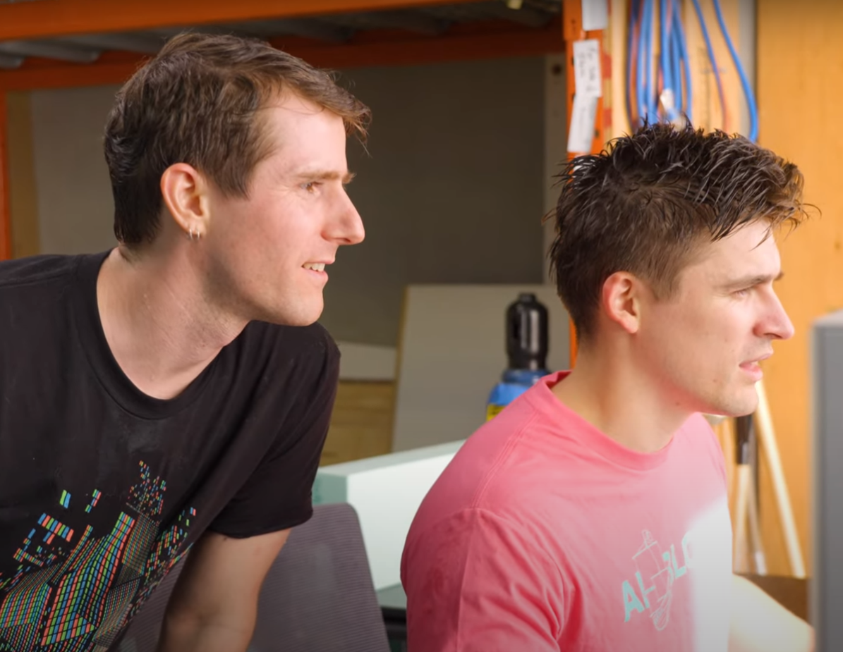 Linus and Ludwig Blank Meme Template