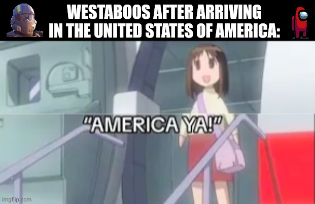 WESTABOOS AFTER ARRIVING IN THE UNITED STATES OF AMERICA: | image tagged in memes,murica,girl | made w/ Imgflip meme maker