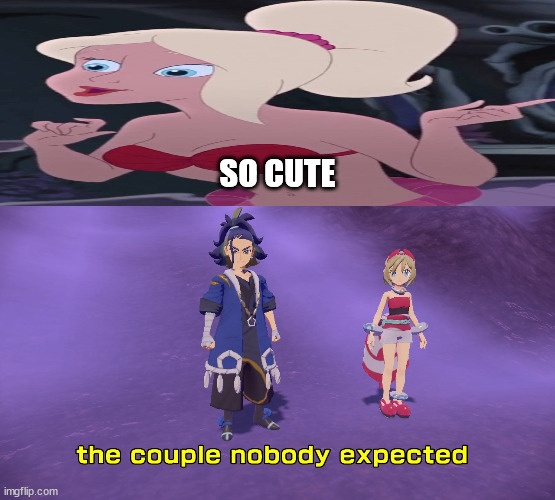 arista loves the cute couple | SO CUTE | image tagged in pokemon couple,pokemon,nintendo switch,gen z,cute,gaming | made w/ Imgflip meme maker