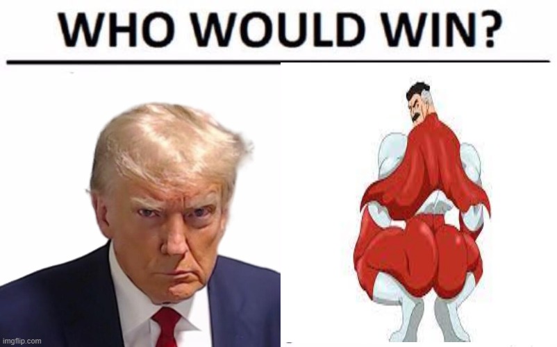 trumpy vs mr cheeks | image tagged in memes,who would win | made w/ Imgflip meme maker