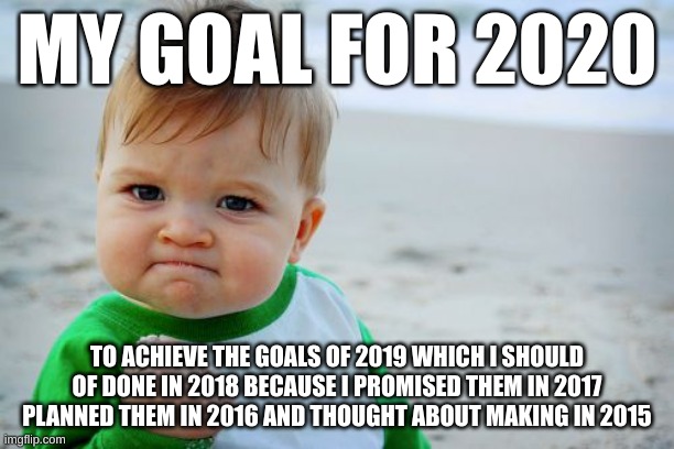 Goals Blank Meme Template