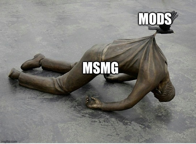 Last Hope | MODS MSMG | image tagged in last hope | made w/ Imgflip meme maker