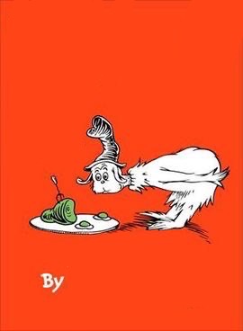 Green Eggs and Ham (1960) Blank Book Cover Blank Meme Template