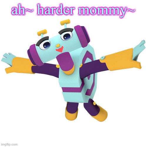 Metaluke | ah~ harder mommy~ | image tagged in metaluke | made w/ Imgflip meme maker