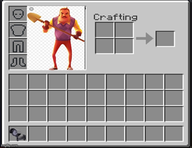 Minecraft Inventory | image tagged in minecraft inventory | made w/ Imgflip meme maker