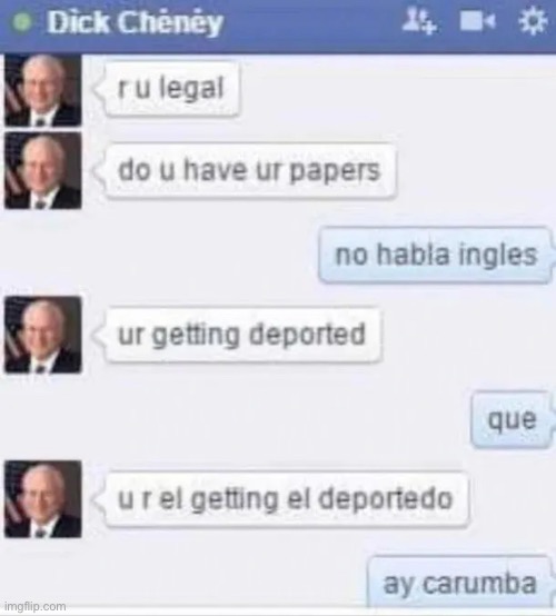 U r el getting el deportedo | image tagged in deportation | made w/ Imgflip meme maker