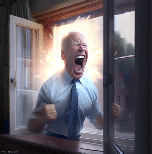 Biden Shout | image tagged in biden shout | made w/ Imgflip meme maker
