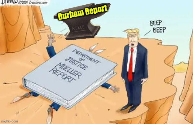 Durham Report | made w/ Imgflip meme maker