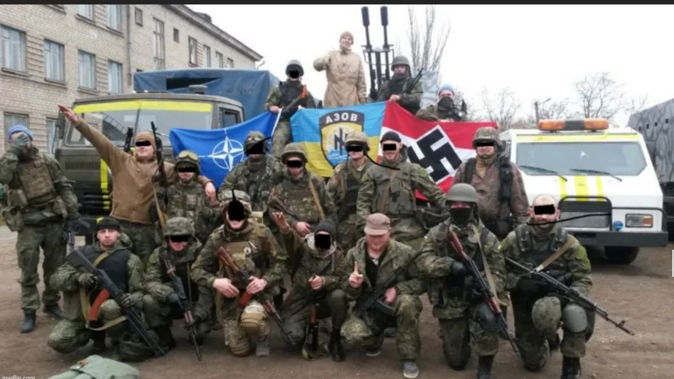 High Quality Ukrainian Fascists Blank Meme Template