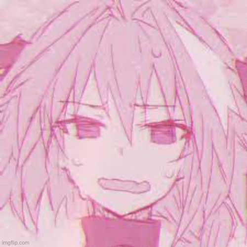 flustered astolfo - Imgflip