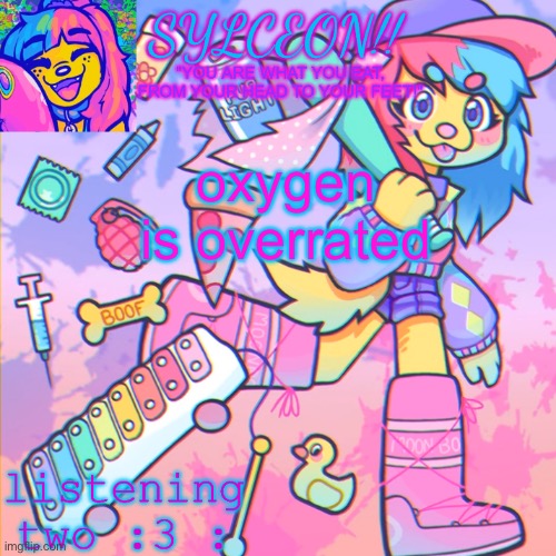 THIS IS SYLCEON SPEAKJIN AND UR LISTENIN 2 4LUNG!! | oxygen is overrated | image tagged in this is sylceon speakjin and ur listenin 2 4lung | made w/ Imgflip meme maker